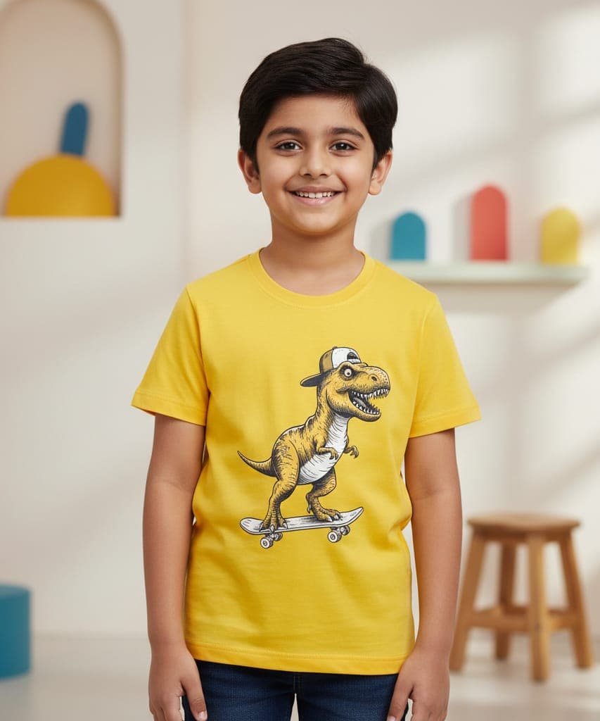 Cool Vibe Boys Graphic T-Shirt