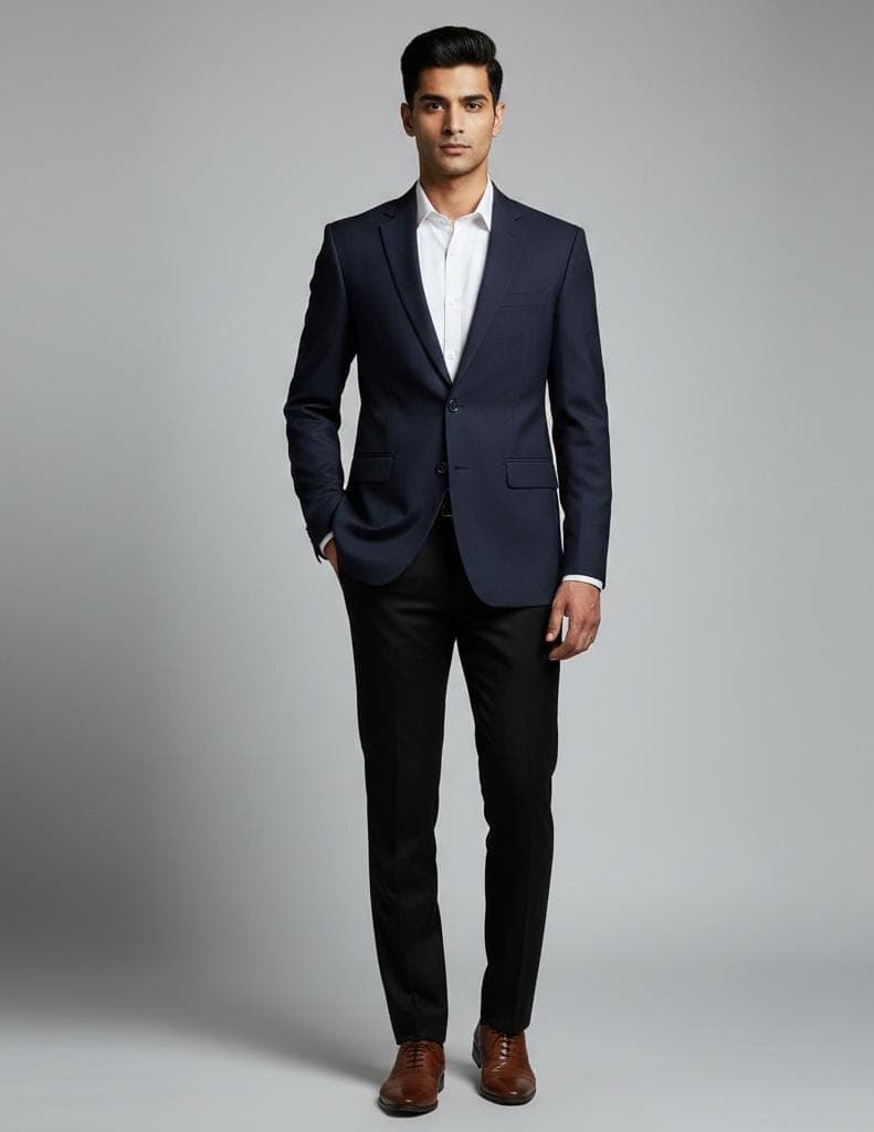 Urban Slate Tailored Men’s Blazer