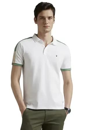 Men White Oversized Half Sleeve T-Shirt Casual Loose Fit Drop Shoulder Streetwear Tee