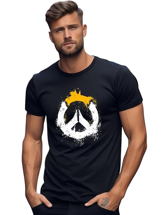 Solar Emblem Grey Graphic Printed T-Shirt