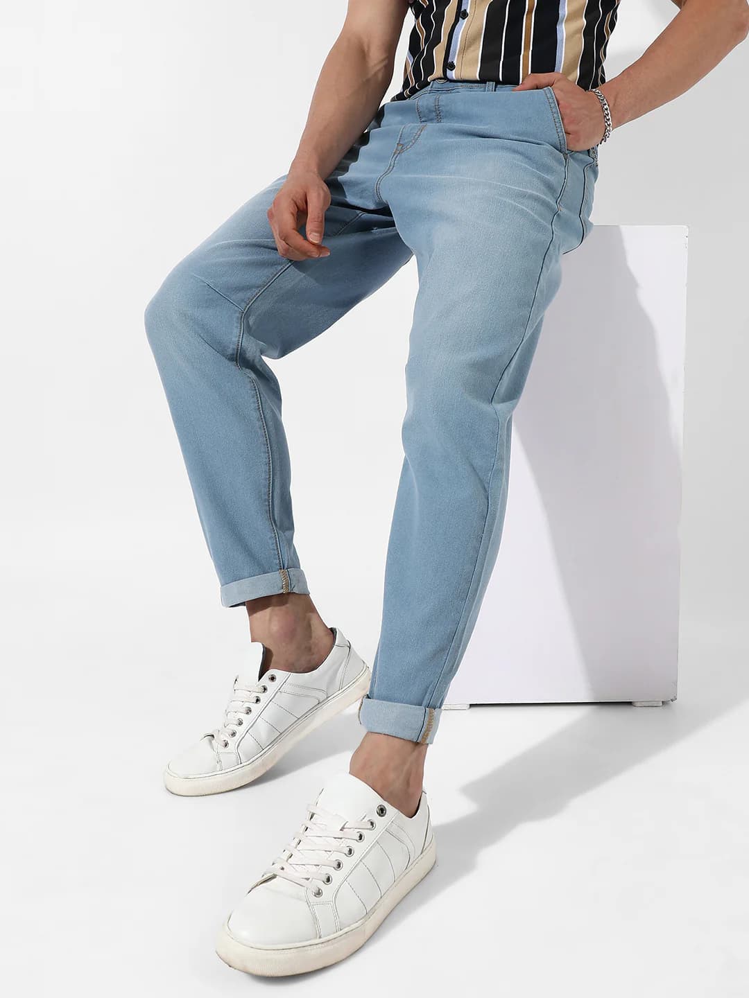 SkyFade Urban Slim Denim Jeans