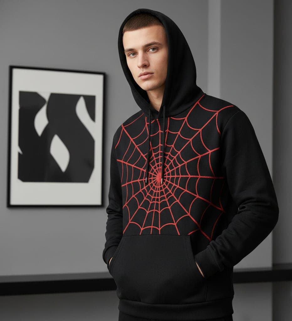 Shadow Web Streetwear Hoodie