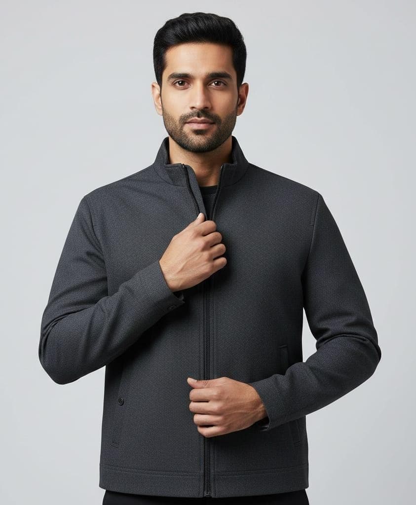 Aurelian Edge Structured Luxe Jacket