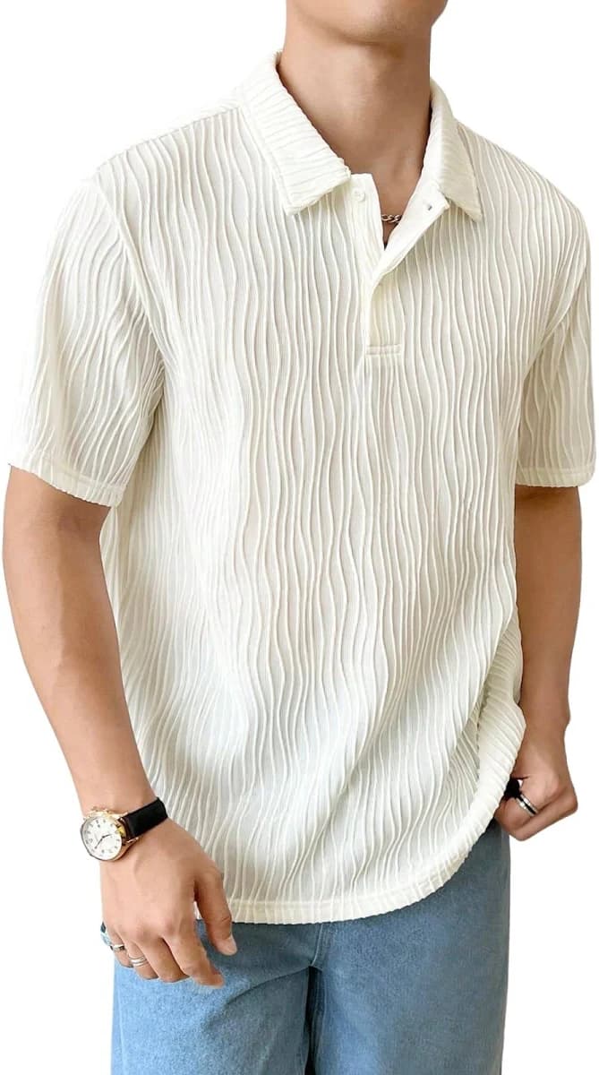 LEriya Men's Soft Breathable Fabric T-Shirt