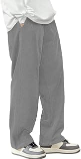 Light Grey Loose Casual Pants