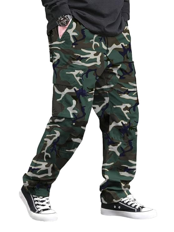 Urban Camo Cargo Trousers