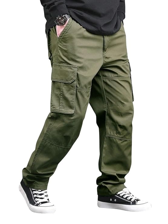 Olive Utility Cargo Pants