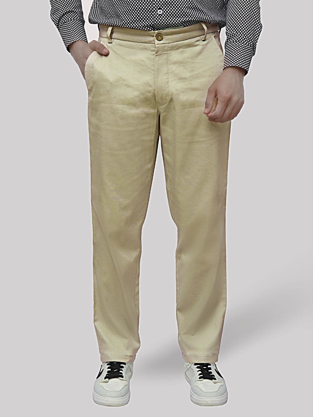 Straight Casual Trousers